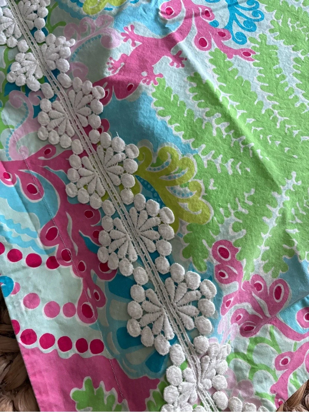 Lilly Pulitzer vibrant checking